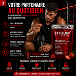 Fitgum Créatine Gummies – Force & Performance sans shaker