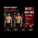 Fitgum Créatine Gummies – Force & Performance sans shaker