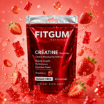 Fitgum Créatine Gummies 3000 mg - fraise