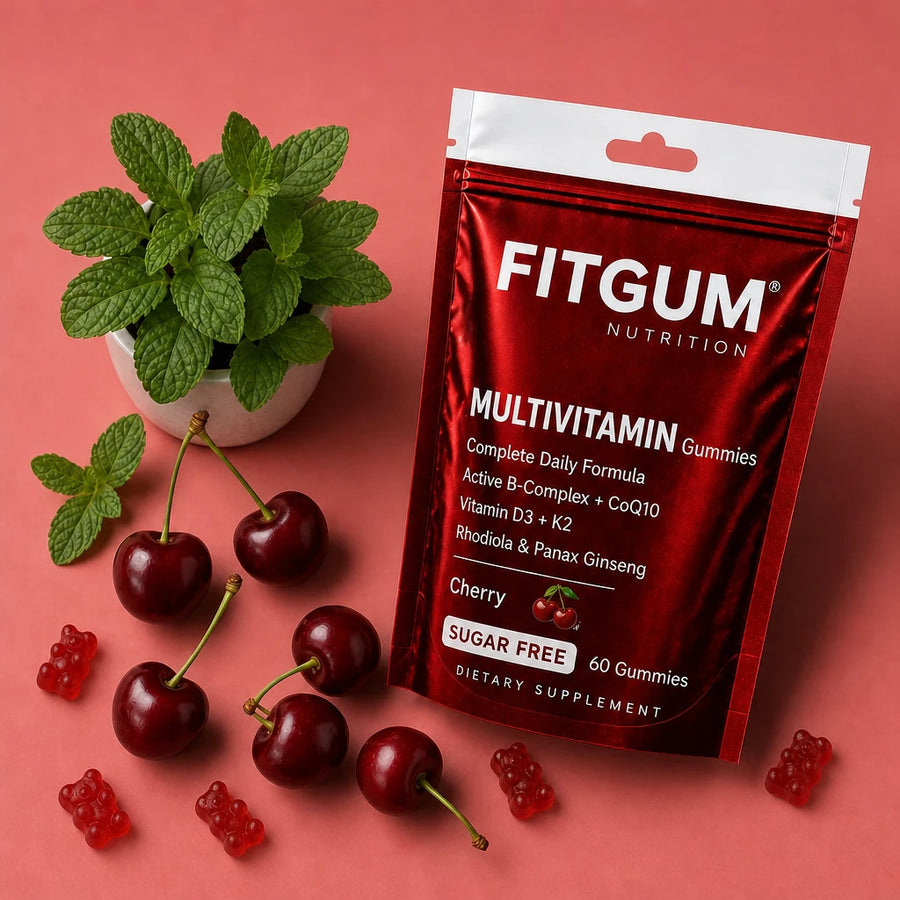 Fitgum Multivitamin Gummies – Énergie, Immunité & Vitalité