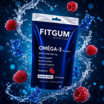 Fitgum Oméga-3 Gummies – Cerveau, Cœur & Concentration