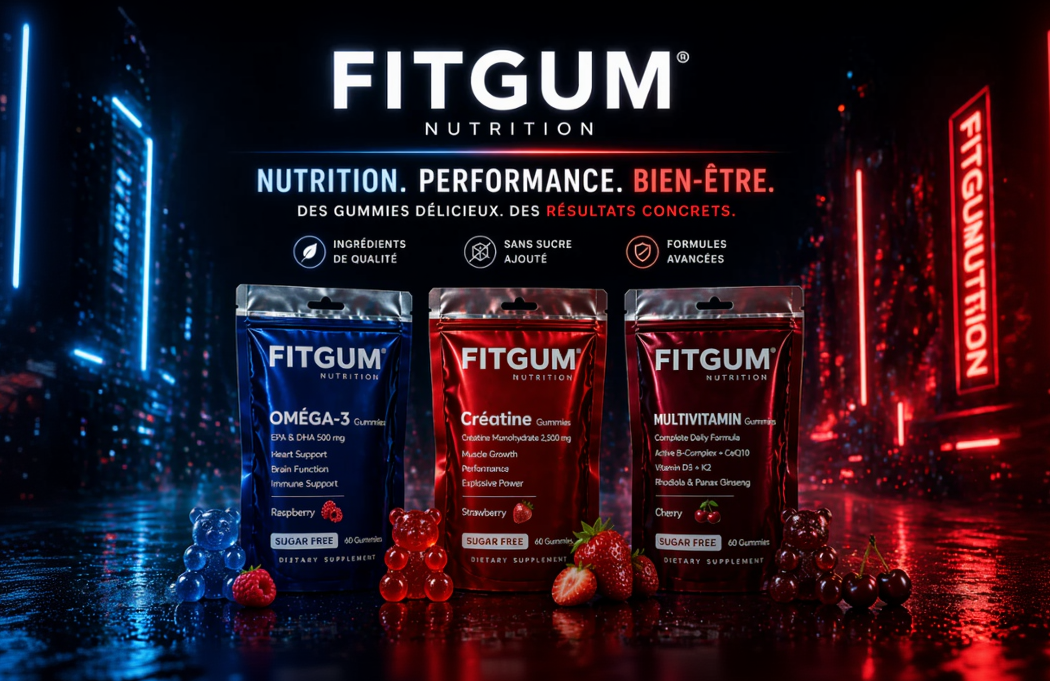 Produits Fitgum Nutrition