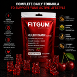 Fitgum Multivitamin Gummies – Énergie, Immunité & Vitalité
