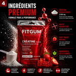 Fitgum Créatine Gummies – Force & Performance sans shaker