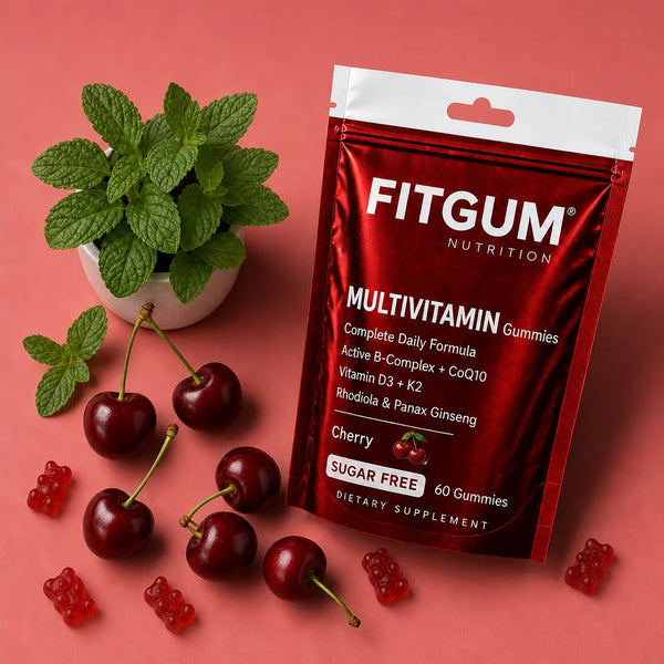 Fitgum Multivitamin Gummies – Énergie, Immunité & Vitalité