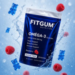 Fitgum Oméga-3 Gummies – Cerveau, Cœur & Concentration